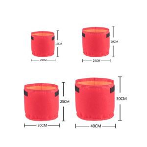 50 gallon non-woven trädgårdsblommaväxttygkruka