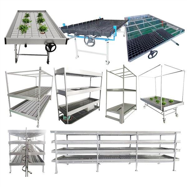 Grow Table Hydroponic System Rullande Bänk